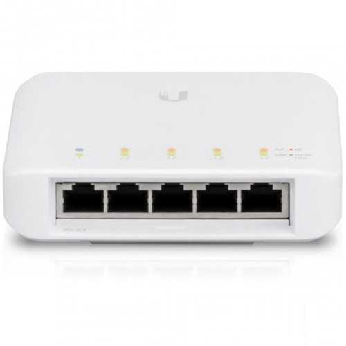 SWITCH UBIQUITI USW-FLEX UNIFI SWITCH FLEX 5 POE INTERIOR Y EXTERIOR