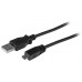 STARTECH CABLE ADAPTADOR 30CM 1FT USB A MACHO A MI