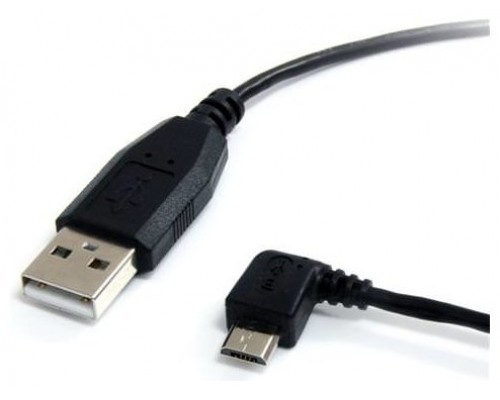 STARTECH CABLE MICRO USB 91CM ACODADO MOVILES Y TA
