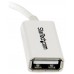 STARTECH CABLE ADAPTADOR MICRO USB A USB OTG BLANC