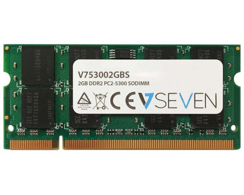 MEMORIA V7 SODIMM DDR2 2GB 667MHZ PC5300