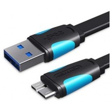 CABLE MICRO USB A USB-A 3.0 M-M 0.50 M NEGRO VENTION (Espera 4 dias)