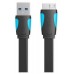 CABLE MICRO USB A USB-A 3.0 M-M 1.5 M NEGRO VENTION (Espera 4 dias)