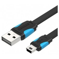 CABLE USB 2.0 MINI USB/M A USB/M 0.50 M NEGRO VENTION (Espera 4 dias)