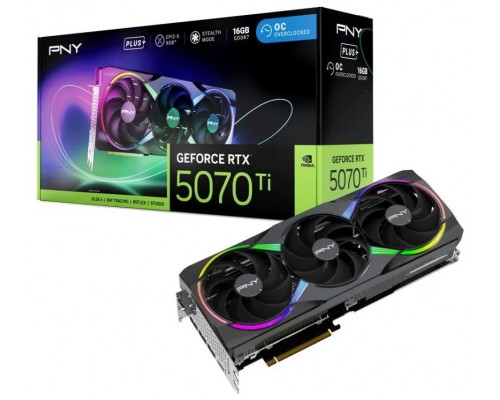 VGA PCI-EX NVIDIA PNY RTX5070TI 16G 0C ARGB GDDR7X