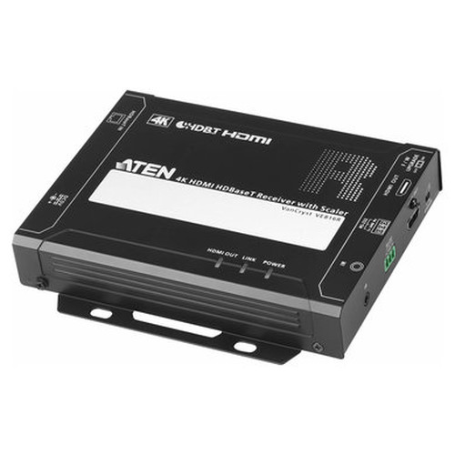 ATEN PREMIUM MODEL (CONSULTAR) RECEPTOR HDMI 4K (4096 X 2160 UP TO 100M, LONG REACH MODE 1920 X 1080 UP TO 150M) SOBRE HDBASET CON ESCALADOR, IR Y RS-232 PASS-THROUGH (VE816R-AT-G) (Espera 4 dias)-SX30 ATEN PREMIUM MODEL (CONSULTAR) RECEPTOR HDMI 4K (4096 X 2160 UP TO 100M, LONG REACH MODE 1920 X 1080 UP TO 150M) SOBRE HDBASET CON ESCALADOR, IR Y RS-232 PASS-THROUGH (VE816R-AT-G) (Espera 4 dias)