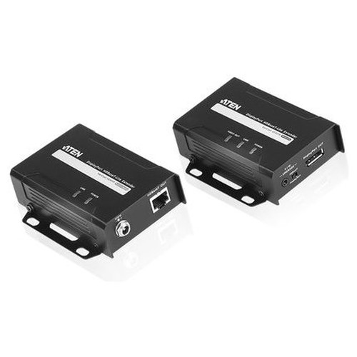 ATEN EXTENSOR DISPLAYPORT 4K SOBRE HDBASET-LITE (4K A 40 M: 1080P A 70 M) (HDBASET CLASE B) (VE901-AT-G) (EQUIVALENTE VE901T-AT-G + VE901R-AT-G) (CP5) (Espera 4 dias)
