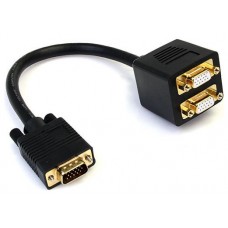 STARTECH CABLE 30CM DUPLICADOR DIVISOR VIDEO VGA 2