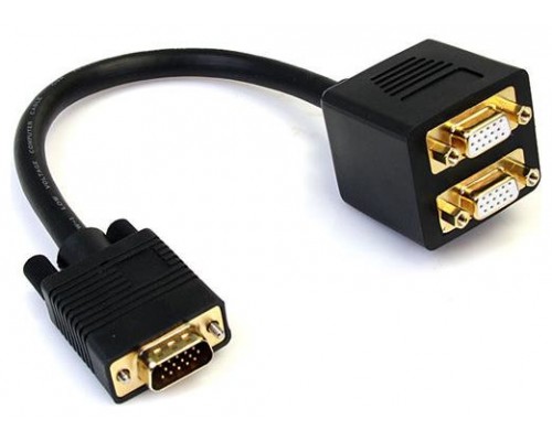 STARTECH CABLE 30CM DUPLICADOR DIVISOR VIDEO VGA 2