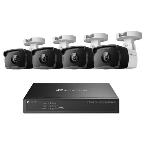 VIGI KIT Camaras Bullet NK8P IPC+08 Channel PoE-IA20 VIGI KIT Camaras Bullet NK8P IPC+08 Channel PoE