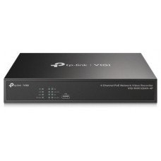 VIGI Grabador IP NVR1004H-4P-2TB Rack 01 HDD 04 C