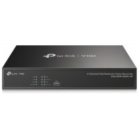 TP-Link VIGI NVR1004H-4P Grabadore de vídeo en red (NVR) Negro (Espera 4 dias)