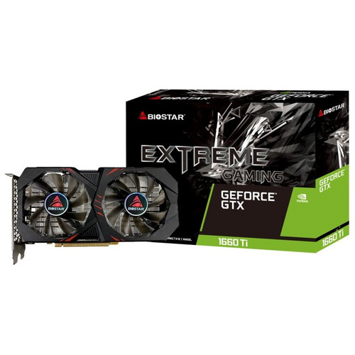 VGA BIOSTAR GTX 1660 Ti 6GB ATX GDDR6 DISPLAYPORT HDMI