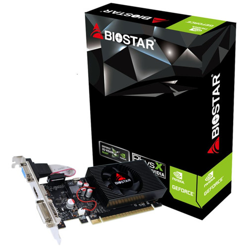 BIOSTAR VGA NVIDIA GT 730 LP 4GB DDR3-IA20 BIOSTAR VGA NVIDIA GT 730 LP 4GB DDR3