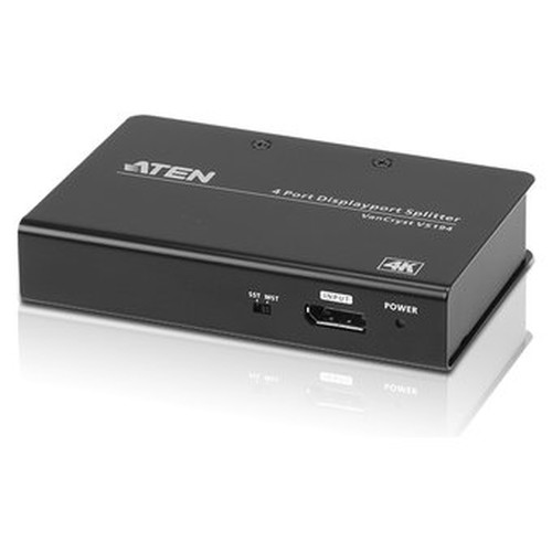 ATEN DISTRIBUIDOR / SPLITTER DISPLAYPORT 4K DE 4 PUERTOS (VS194-AT-G) (Espera 4 dias)-SX40 ATEN DISTRIBUIDOR / SPLITTER DISPLAYPORT 4K DE 4 PUERTOS (VS194-AT-G) (Espera 4 dias)