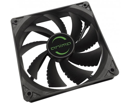 VENTILADOR 8CM ANIMA 1.800RPM NEGRO