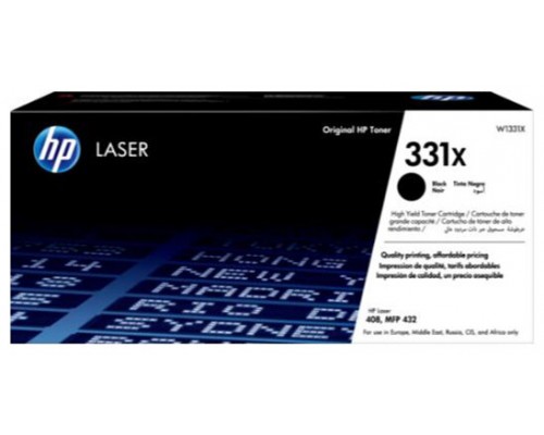 HP Laser 408dn, MFP 432fdn Toner Negro Alta nº331X