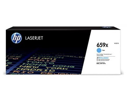 HP Color Laserjet M856 Toner Cian 659X