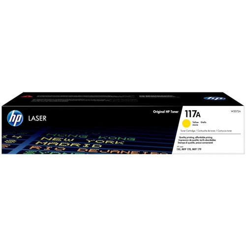 TONER HP W2072A Nº117A AMARILLO-SE20 TONER HP W2072A Nº117A AMARILLO