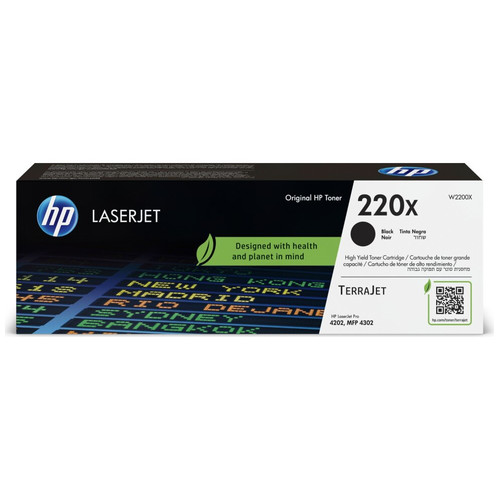 HP Toner laserJet 220X negro alta-IR20 HP Toner laserJet 220X negro alta