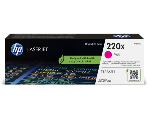 HP Toner laserJet 220X magenta alta