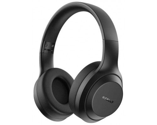 Celly Auricular Diadema Inalámbrico WAVEBEAT Negro