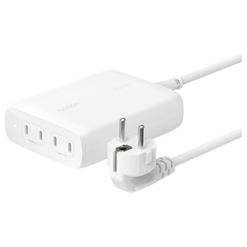 Belkin BoostCharge Pro Portátil, Smartphone, Tableta Blanco Corriente alterna Carga rápida Interior (Espera 4 dias)-SX35 Belkin BoostCharge Pro Portátil, Smartphone, Tableta Blanco Corriente alterna Carga rápida Interior (Espera 4 dias)