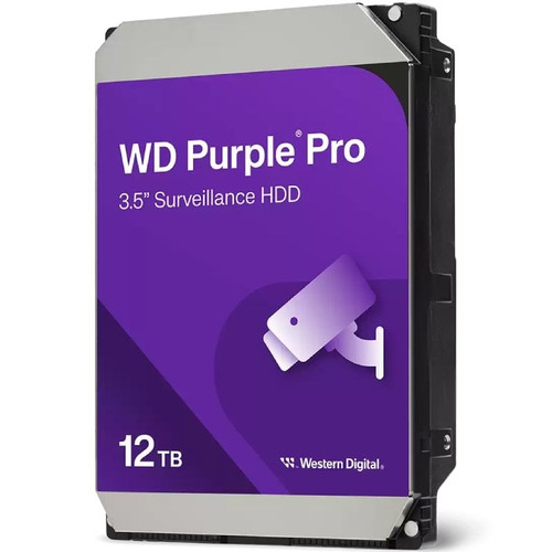 HDD WD 3.5" 12TB 512MB SATA3 PURPLE PRO (Espera 4 dias)