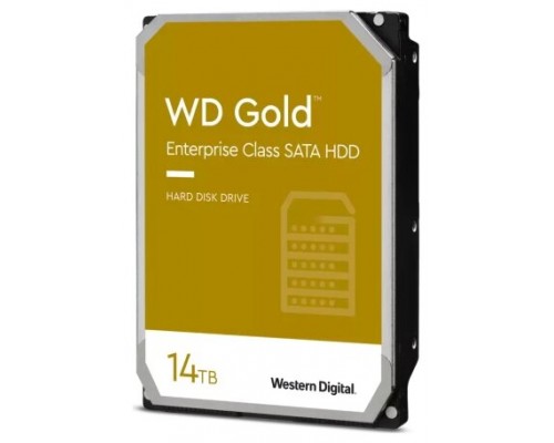 WD HD INTERNO ENTERPRISE  WD GOLD 14TB  3.5 SATA -  WD142KRYZ (Espera 4 dias)