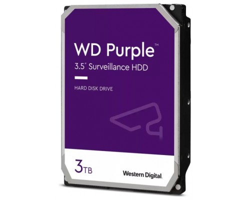 HDD WD 3.5" 3TB 5400RPM SATA3 PURPLE