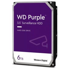 HDD WD 3.5" 6TB 5400RPM SATA3 PURPLE