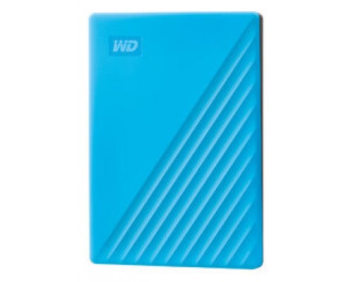 Western Digital My Passport disco duro externo 4000 GB Azul (Espera 4 dias)