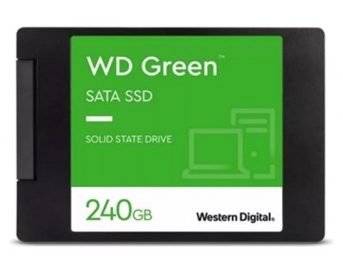 Western Digital Green WDS240G3G0A unidad de estado sólido 2.5" 240 GB Serial ATA III (Espera 4 dias)