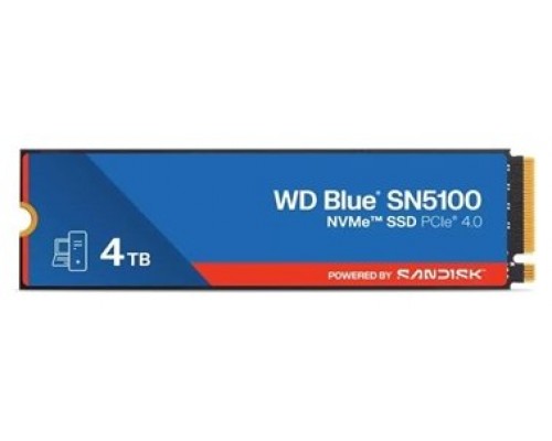 WD Blue SN5100 SSD 4TB NVMe Gen4 6700MB-s