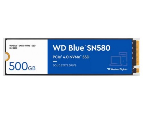 WD Blue SN580 WDS500G3B0E SSD 500GB NVMe Gen4