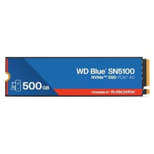 500 GB SSD SERIE M.2 2280 PCIe BLUE NVME SN5100 WD WDS500G5B0E (Espera 4 dias)