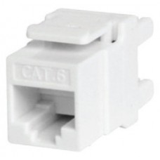 WP UTP CAT. 6 KEYSTONE JACK, DUAL IDC TYPE, 180 DEGREE, WHITE COLOR WITH DUST COVER (Espera 4 dias)-SX61 WP UTP CAT. 6 KEYSTONE JACK, DUAL IDC TYPE, 180 DEGREE, WHITE COLOR WITH DUST COVER (Espera 4 dias)