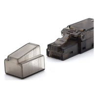 WP WPC-MDP-88-6AUP-TL conector RJ-45 Negro, Transl&uacute;cido (Espera 4 dias)