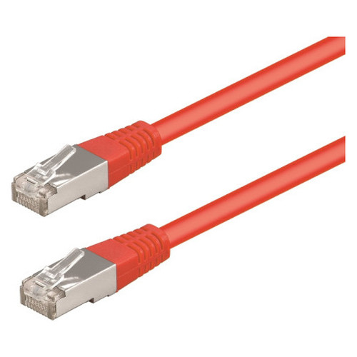 WP WPC-PAT-5F010R cable de red Rojo 1 m Cat5e F/UTP (FTP) (Espera 4 dias)