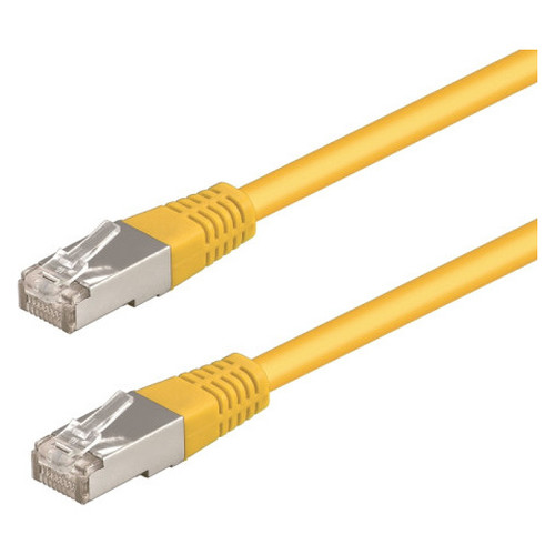 WP WPC-PAT-5F010Y cable de red Amarillo 1 m Cat5e F/UTP (FTP) (Espera 4 dias)