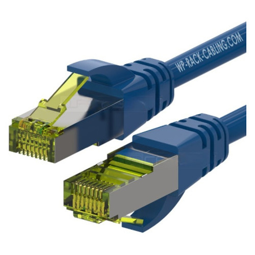 WP WPC-PAT-6ASF005B cable de red Azul 0,5 m Cat6a S/FTP (S-STP) (Espera 4 dias)