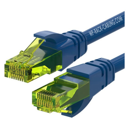 WP WPC-PAT-6AU002B cable de red Azul, Verde 0,2 m Cat6a U/UTP (UTP) (Espera 4 dias)