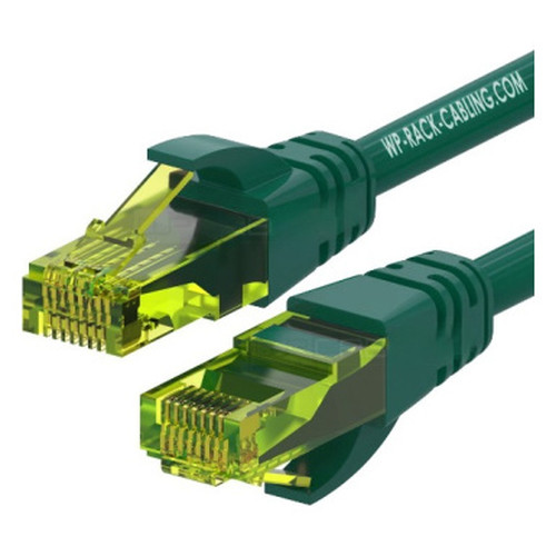 WP WPC-PAT-6AU005G cable de red Verde 0,5 m Cat6a U/UTP (UTP) (Espera 4 dias)