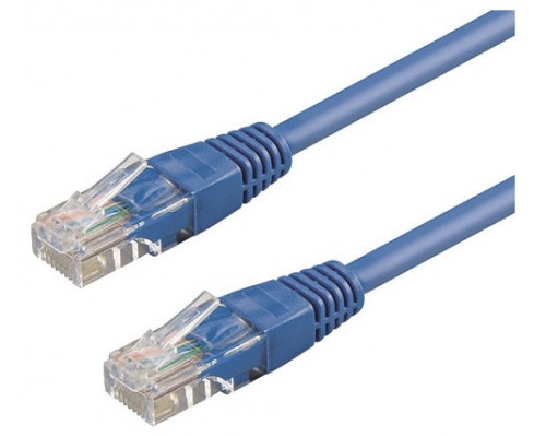 WP WPC-PAT-6U010B cable de red 1 m Cat6 U/UTP (UTP) Azul (Espera 4 dias)