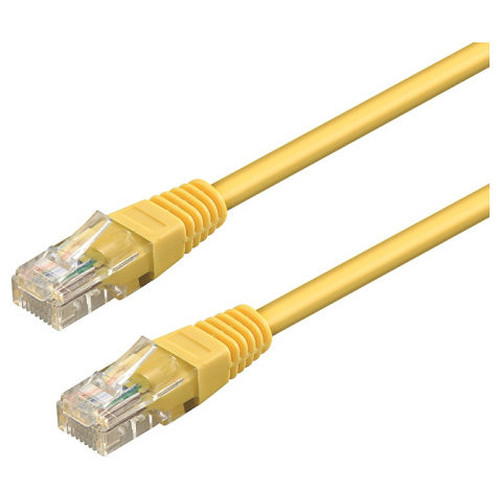WP CABLE DE CONEXION CAT 6 U-UTP 3 M. AWG 26/7. CU. AMARILLO (Espera 4 dias)