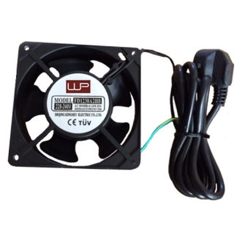 VENTILADOR WP 120X120X38 220V PARA RACK, ENCHUFE SCHUKO, CABLE 2MT-SX20 VENTILADOR WP 120X120X38 220V PARA RACK, ENCHUFE SCHUKO, CABLE 2MT