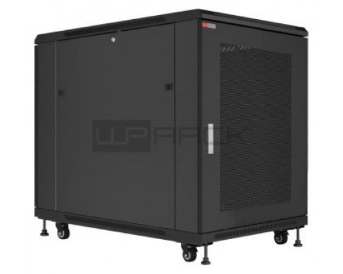 STANDING SERVER RACK RSB SERIES 19" 10U 600X600MM MOUNTED, BLACK RAL 9005 (Espera 4 dias)