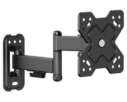 AISENS - SOPORTE ECO GIRATORIO, INCLINABLE Y NIVELABLE PARA MONITOR/TV 20KG (3 PIVOTES) DE 13-32, NEGRO