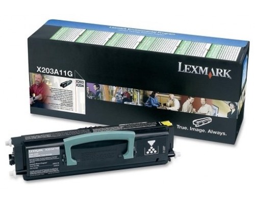 LEXMARK X-203/204 Toner Negro retornable