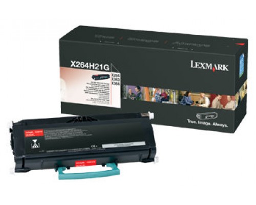 Lexmark X264, X36x Cartucho de toner Alto Rendimiento (9K)